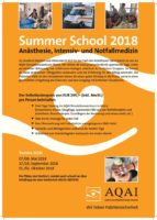 thumbnail of Summer School 2018 Anästhesie, Intensiv- und Notfallmedizin AQAI Mainz